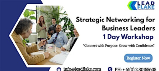 Build Connections. Drive Success Workshop in Singapore