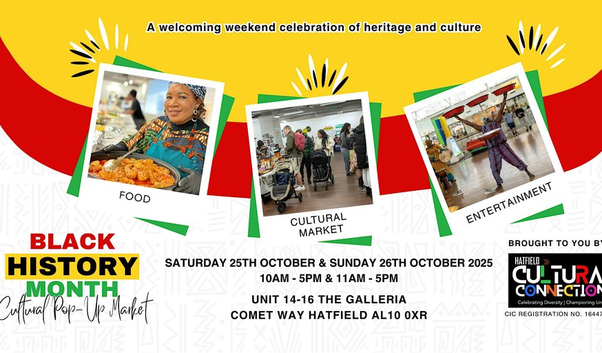 Black History Month Cultural Pop-up Market and Workshop Weekend