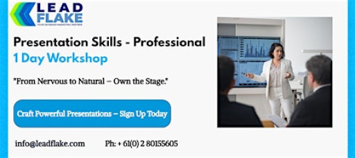 Presentation Skills - Professional Workshop in Singapore