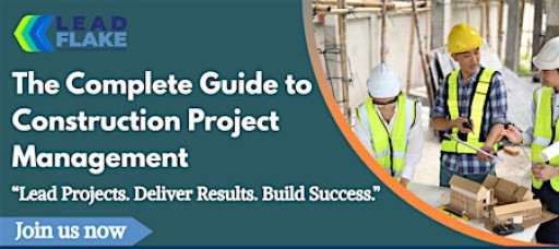 Construction Project Manager Workshop in  Singapore