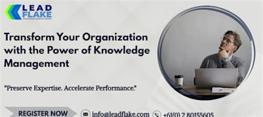 Leveraging Knowledge for Operational Excellence-Workshop in  Singapore