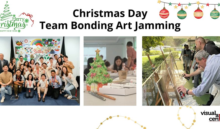 [Special Workshop] Christmas Day Team Bonding Art Jamming