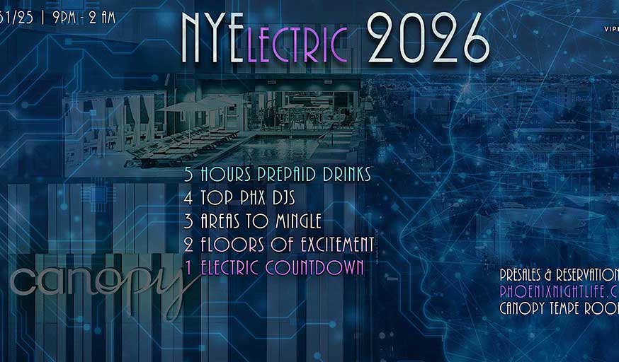 2026 Phoenix New Years Eve Party - NYElectric Countdown