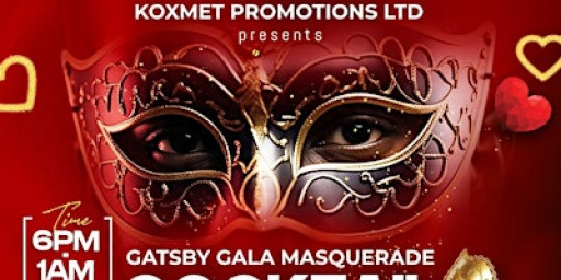 Gatsby Gala Masquerade Cocktail Valentine's Dinner Dance