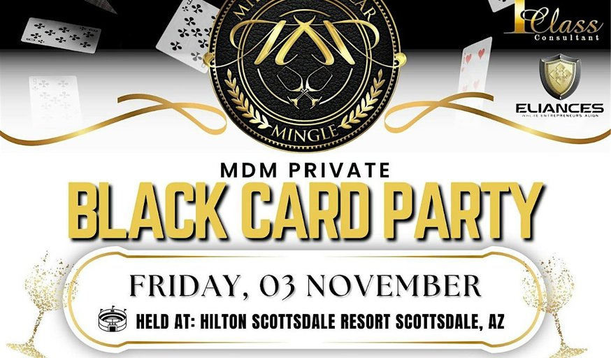 Friday - Million Dollar Mingle VIP Black Card Party (11/07/25)