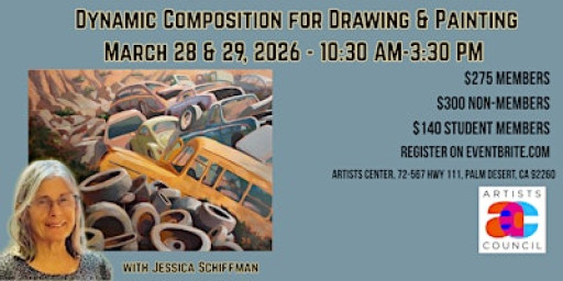 Dynamic Composition for Drawing & Painting 2-Days with Jessica Schiffman
