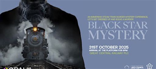Black Star Mystery: A Murder Mystery steam train