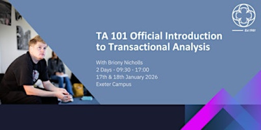 TA 101 Official Introduction to Transactional Analysis in Exeter