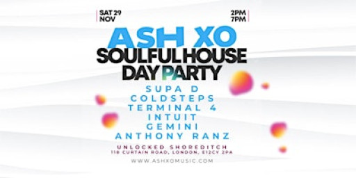ASH XO Soulful House Day Party