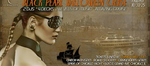 Chicago Halloween Party Cruise | Pier Pressure® Black Pearl