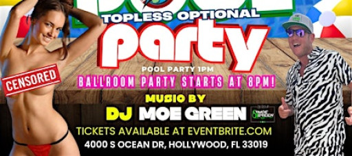 Bad Kitty Lifestyle & RCT Topless Optional Pool Party!