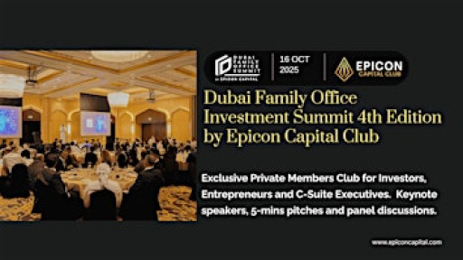 Dubai Family Office Investment Summit 4th Edition -Registration Fee  $4,800
