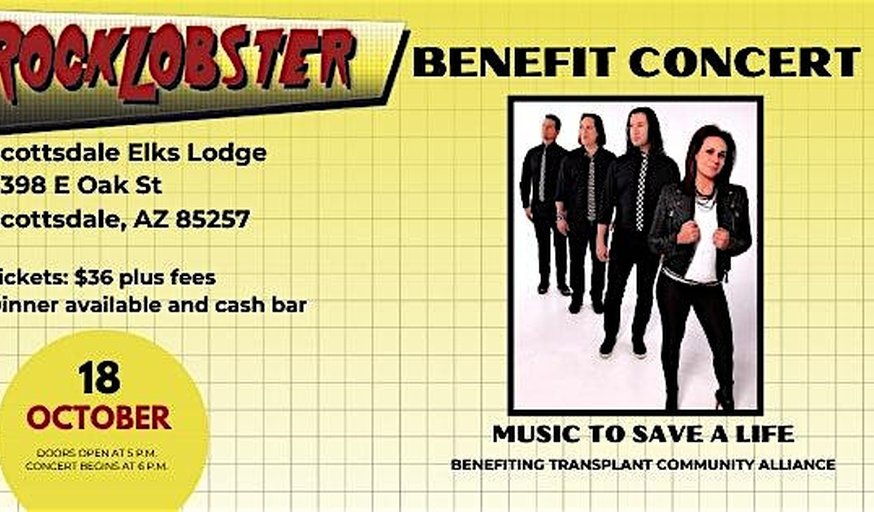 Music to Save a Life featuring Rock Lobster
