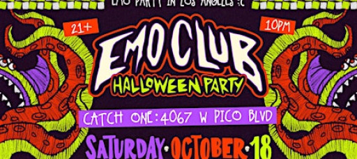 EMO NIGHT HALLOWEEN PARTY @ CATCH ONE LOS ANGELES