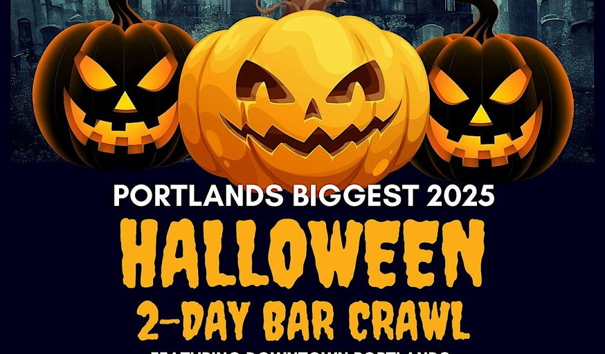 Portland’s BIGGEST 2025 Halloween Barcrawl (2 days long)