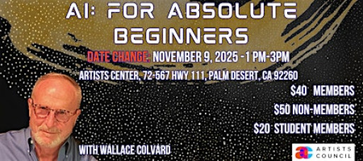 AI: For Absolute Beginners with Wallace Colvard
