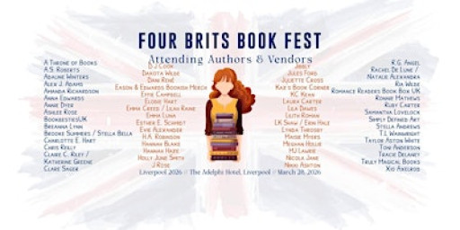 Four Brits Book Fest 2026 Liverpool