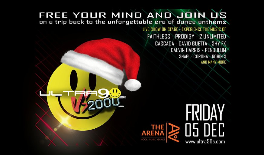 DANCE ANTHEMS LIVE @ The Arena, Crewe - Ultra 90s