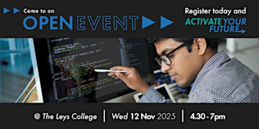 The Leys College Campus November Open Event