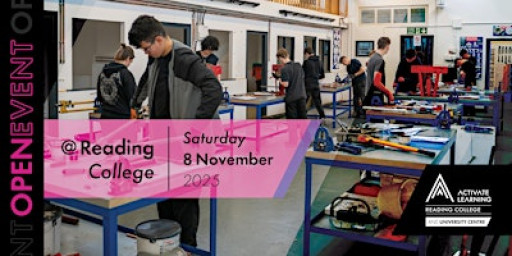 Reading College November Open Event