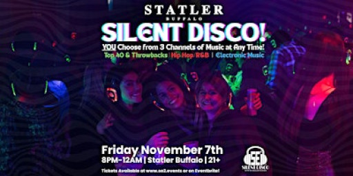 Silent Disco at The Statler - 11/7/25