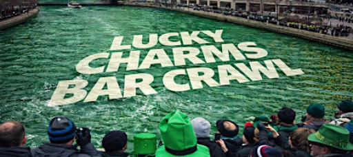 St. Patrick's Day Lucky Charms Wrigleyville Bar Crawl