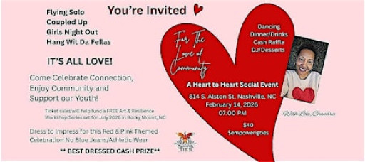For the LOVE of Community: A Heart 2 Heart Social Event