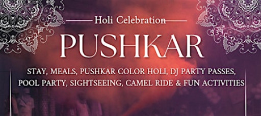 Pushkar Holi Package 2026 By Travellokhs - Best Holi Party in Pushkar 2026