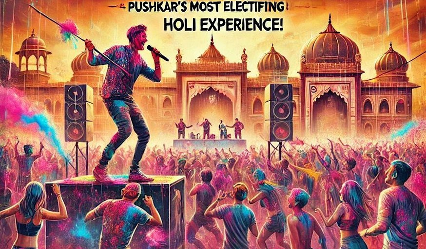 Best Pushkar Holi Party Package 2026 At 10X Madness Trip with Hotel stay