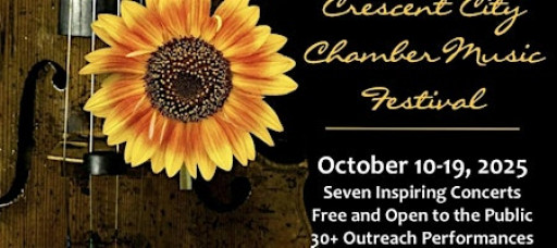 Crescent City Chamber Music Festival Free Public Concert Concert No. 6