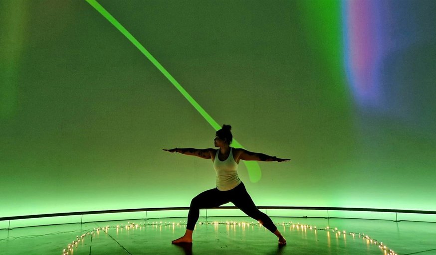 Embrace Yoga in the Immersive Dome