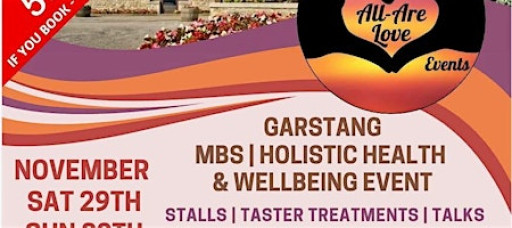 Garstang 2 Day MBS, Holistic Health & Wellbeing Event