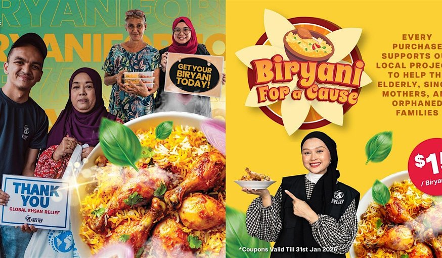 $15 Biryani For a Cause!