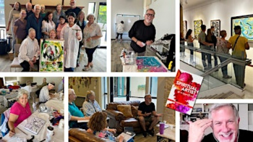 Spiritual Artist Retreat – Cincinnati 2026| Painting & Creative Awakening