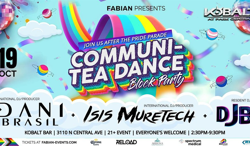 Phoenix Pride Communi-TEA Dance Block Party