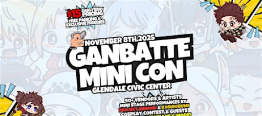 Ganbatte Mini Con (1-day mini anime convention)