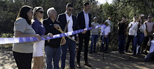 Violet Crown Trail Mile Zero Grand Opening