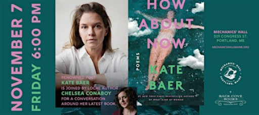 Kate Baer's HOW ABOUT NOW w/ Chelsea Conaboy