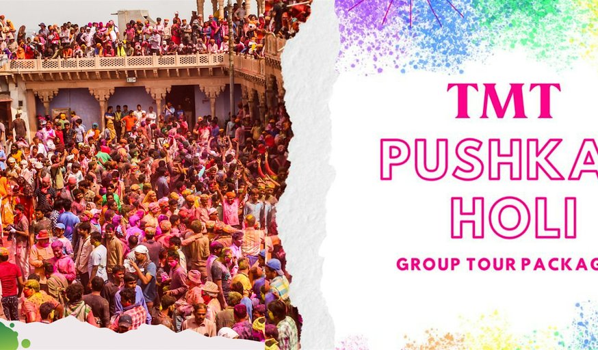 TMT Backpacker Best Pushkar Holi Party Package & Top Hotel With Holi Events