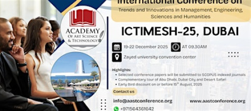 ICTIMESH-25, Dubai