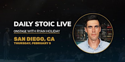 Daily Stoic Live | Onstage with Ryan Holiday