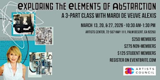 Exploring the Elements of Abstraction with Mardi de Veuve Alexis