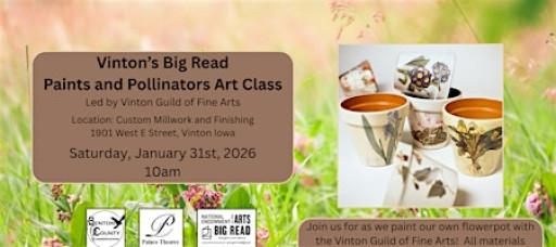 Paints and Pollinators Art Class