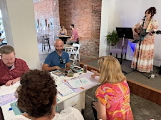 Live Music + Art Making