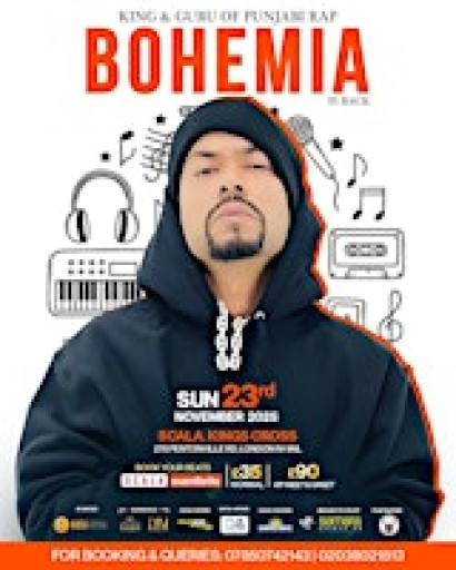BOHEMIA LIVE IN LONDON