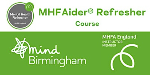 Adult MHFA Refresher Classroom Course - Tuesday 25th November 2025
