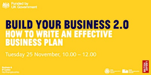 How to write an effective business plan workshop