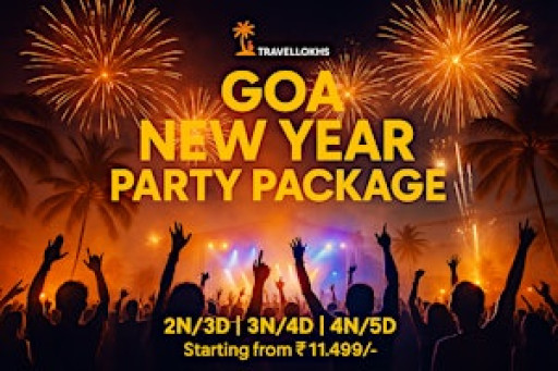 Travellokhs Best Goa New Year Party Package 2025 - 2026 Top New Year Trip