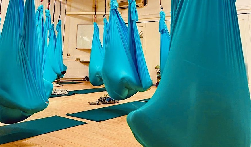 Aerial Yoga Deep Stretch Workshop 2-3.35pm, 26th October, Yorkshire