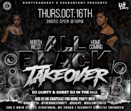 All Black Takeover NWCC Homecoming : Official After Party